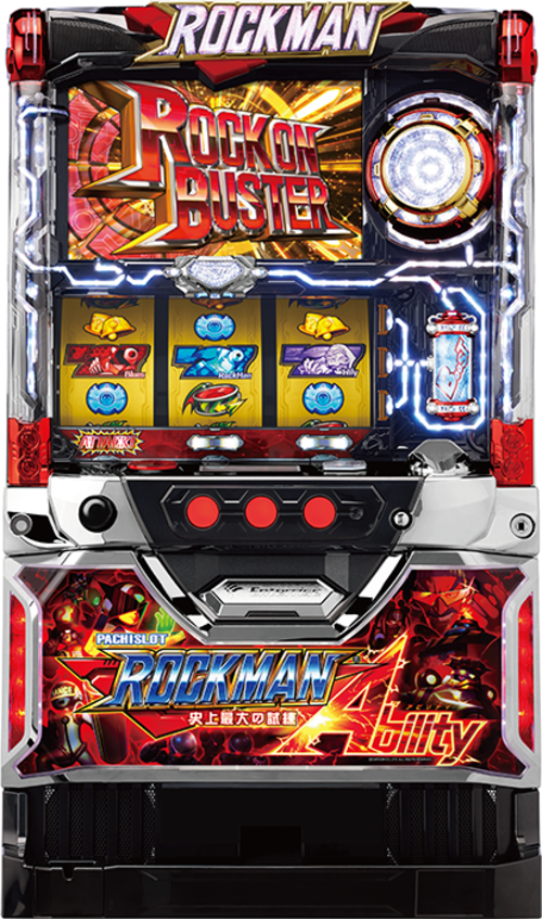 洛克人 ABLLITY 史上最大的試煉  |SLOT|SLOT5號機|SLOT5號機總覽