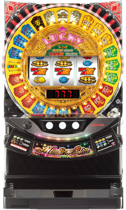 百萬輪盤  |SLOT|SLOT5號機|SLOT5號機總覽